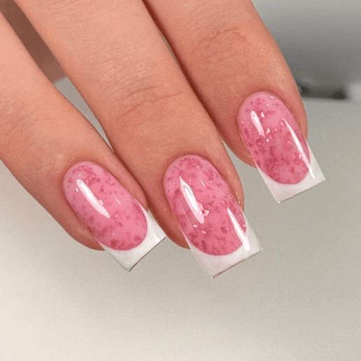 Dry Manicure with gel polish(long)