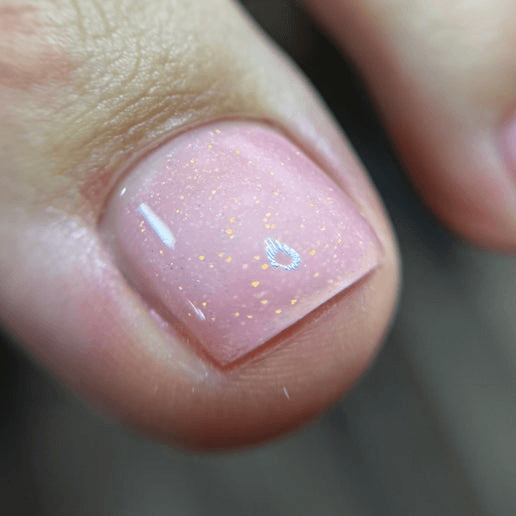 Dry Pedicure with Gel Polish